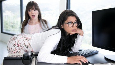 Girlsway-Help From IT Department-HQPORNERO.COM