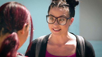 Girlsway-Popular One, Corrupting The New Girl-HQPORNERO.COM