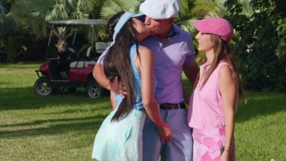 Twistys-Public Threesome On The Golf Course-HQPORNERO.COM