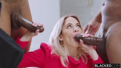 Blacked-BBC Chocolate For A White Girl On Valentine's Day-HQPORNERO.COM