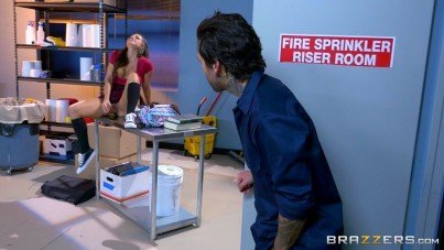 Brazzers-The Janitors Closet, Big Tits At School-HQPORNERO.COM