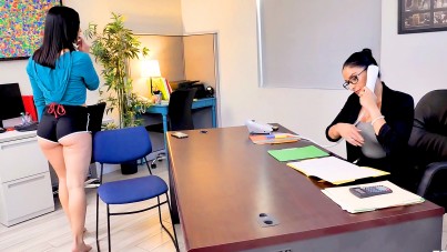 TeamSkeet-Business Call, Sheena Ryder & Diana Grace-HQPORNERO.COM