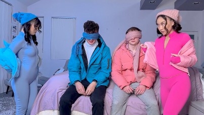 SisSwap-Our Pussy Withdrawal Ends with a Snowed-In Swap!-HQPORNERO.COM