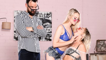 DevilsFilm-Cum-Swap Cuties: Chloe Temple & Lily Larimar-HQPORNERO.COM