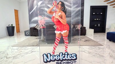 Nookies-Nia Bleu: Christmas Sex Bot Creampie Overload!-HQPORNERO.COM
